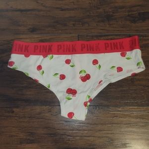 NWOT PINK Cherry Cheeky panties
